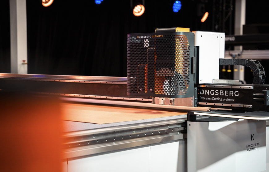 Kongsberg Precision Cutting Systems marca un nuevo hito en la producción de material ondulado con el lanzamiento de la nueva Kongsberg Ultimate